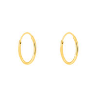 Orecchini A Cerchio Toujours Oro Giallo