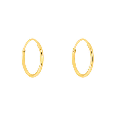 Orecchini A Cerchio Toujours Oro Giallo - Orecchini a Cerchio Donna | Stroili