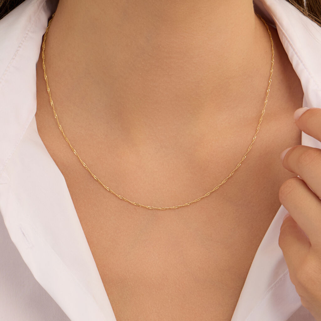 Catenina Poème Oro Giallo - Catenina Donna | Stroili