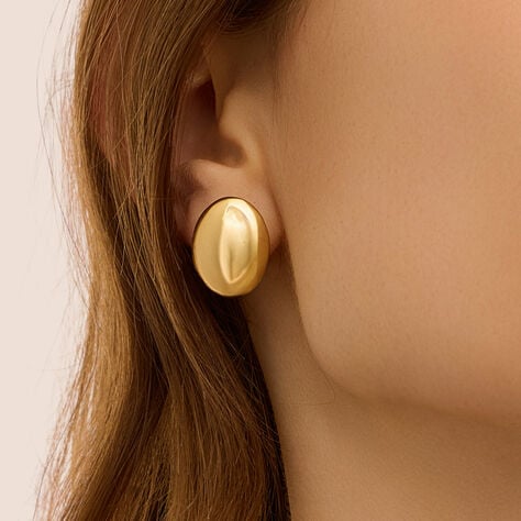 Orecchini Lobo Silver Collection Argento Dorato - Orecchini a Lobo Donna | Stroili