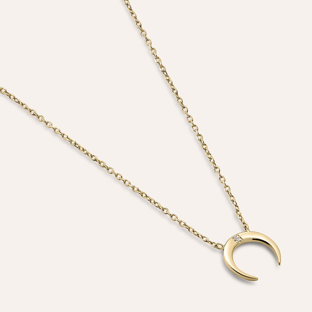 Collana Golden Dream Placcato Oro Giallo Cubic Zirconia