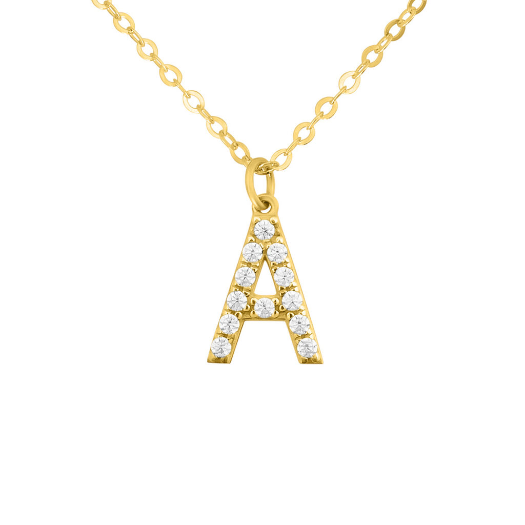 Collana Claire Oro Giallo Cubic Zirconia - Collane Donna | Stroili