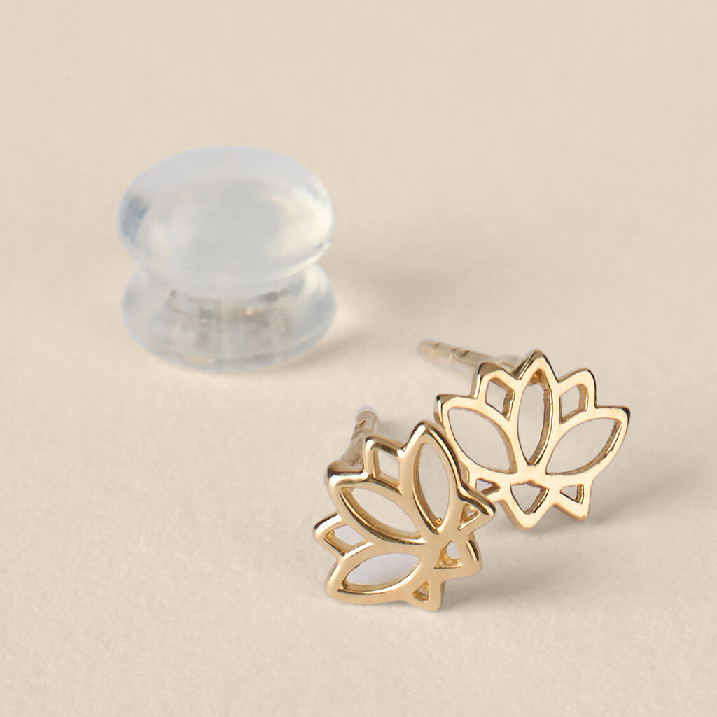 Orecchini Lobo Bon Ton Oro Giallo