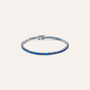 Bracciale Tennis Silver Rainbow Argento Rodiato Cubic Zirconia