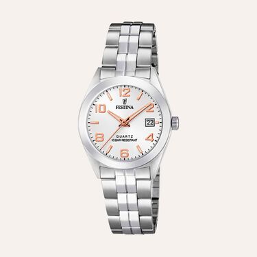 Orologio Al Quarzo Festina Acero Classico F20438/4
