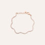 Bracciale Romantic Shine Ottone Rosa Cristallo