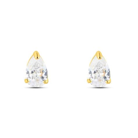 Orecchini Lobo Punto Luce Bon Ton Oro Giallo Cubic Zirconia - Orecchini a Lobo Donna | Stroili