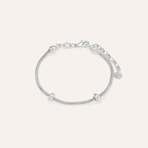 Bracciale Love Beats Argento Rodiato - Bracciali Donna | Stroili