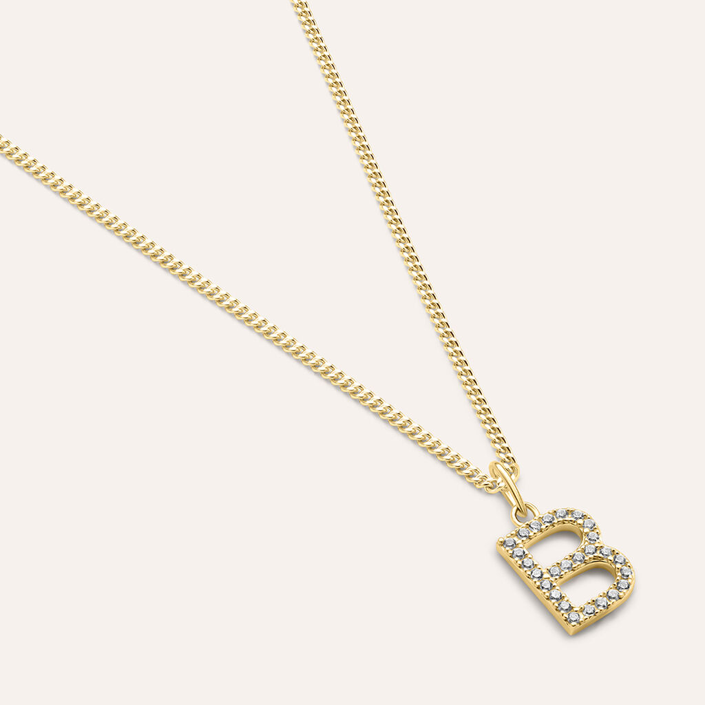 Pendente Poème Oro Giallo Cubic Zirconia - Ciondoli Donna | Stroili