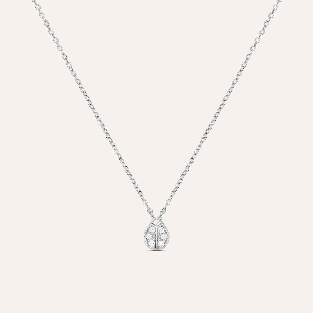 Collana Silver Moments Argento Rodiato Cubic Zirconia