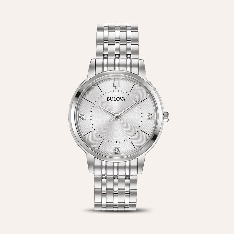 Orologio Al Quarzo Bulova Ultra Slim 96p183 - Orologi solo Tempo Donna | Stroili