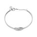 Bangle Go wild for a while a forma di cuore in acciaio e strass - Bracciali Donna | Stroili