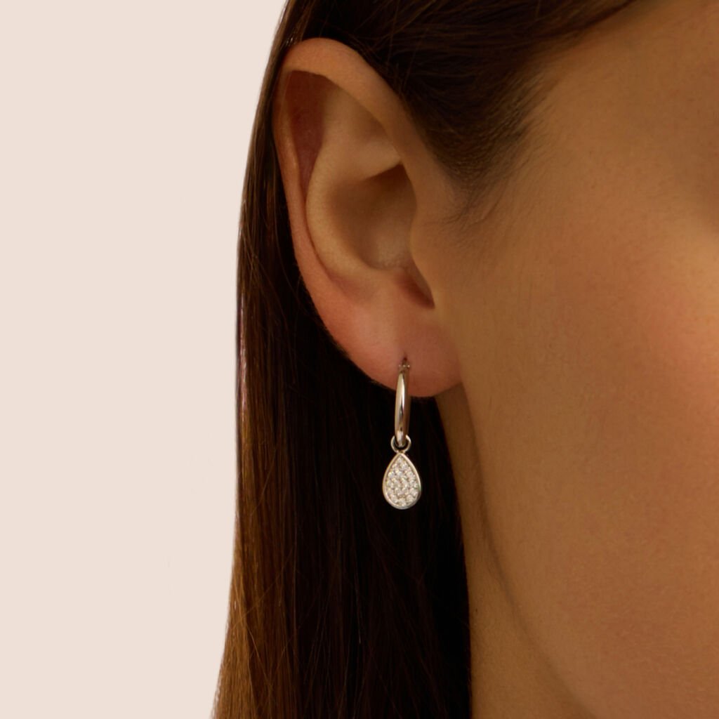 Charm Silver Moments Argento Rodiato Cubic Zirconia