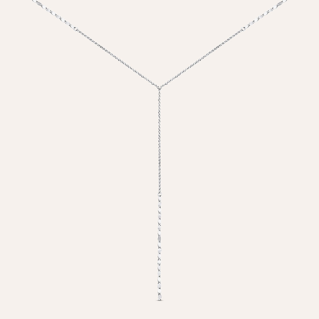 Girocollo in argento 925 rodiato