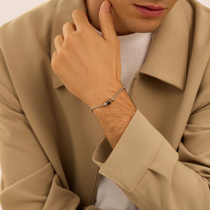 Bead Essential Code Acciaio - Beads Uomo | Stroili