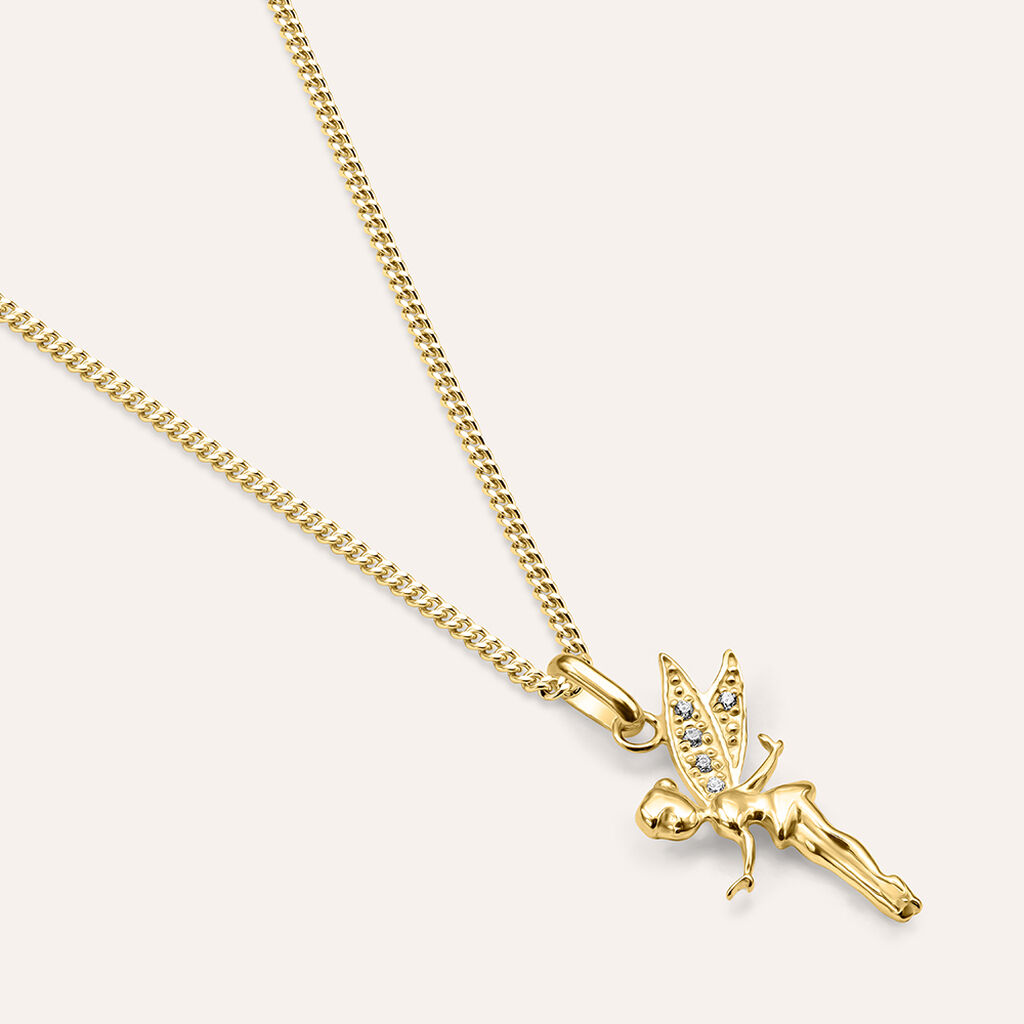 Pendente Poème Oro Giallo Cubic Zirconia - Ciondoli Donna | Stroili