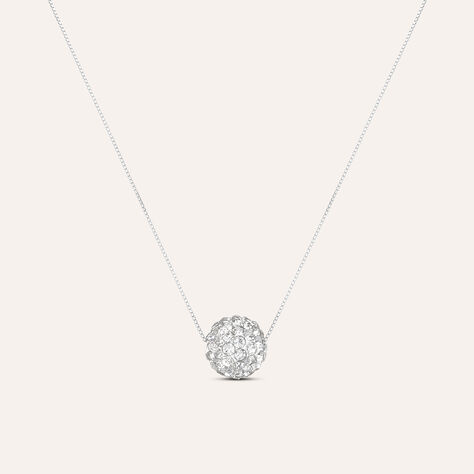Collana Crystal Gold Oro Bianco Cristallo - Collane Donna | Stroili