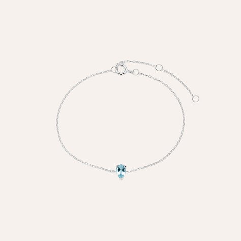 Bracciale Punto Luce Am&eacute;lie Oro Bianco Topazio - Bracciali Donna | Stroili