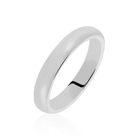 Fede Classica 3.5 mm Oro Bianco - Anelli con Incisione Unisex | Stroili