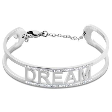 Bangle Sunrise Acciaio Cristallo