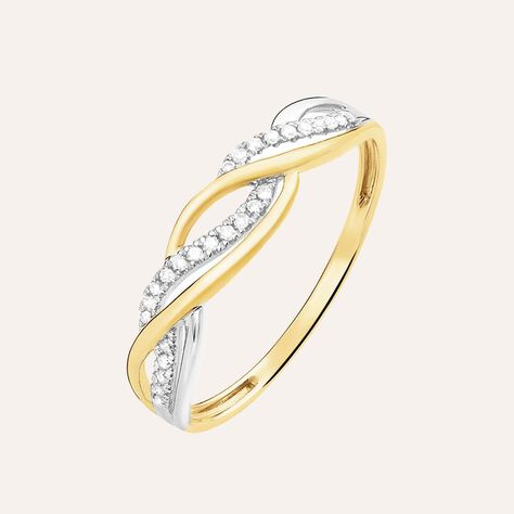 Anello Fascia Sophia Oro Giallo Diamante - Anelli con Pietre Donna | Stroili