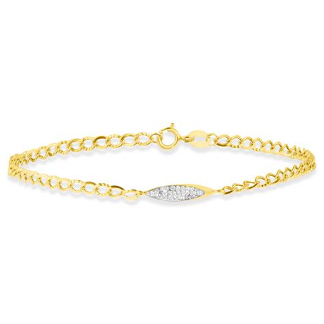 Bracciale Crystal Gold Oro Giallo Cristallo - Bracciali Donna | Stroili