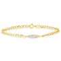 Bracciale Crystal Gold Oro Giallo Cristallo