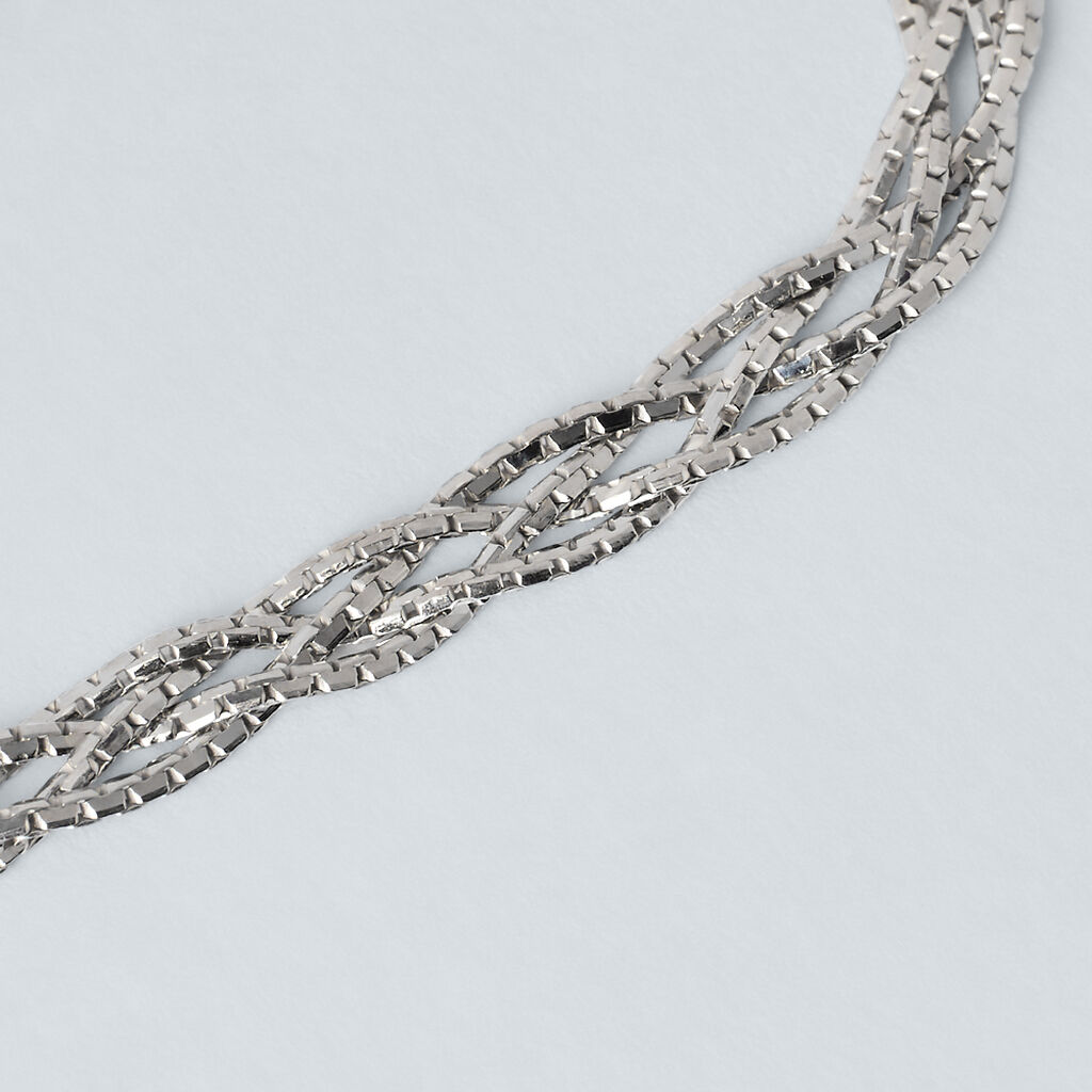 Bracciale Catena Silver Collection Argento Rodiato