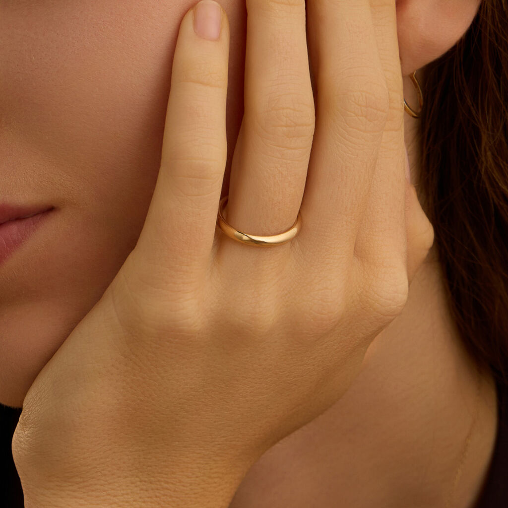 Fede Francesina 2.5 mm Oro Giallo