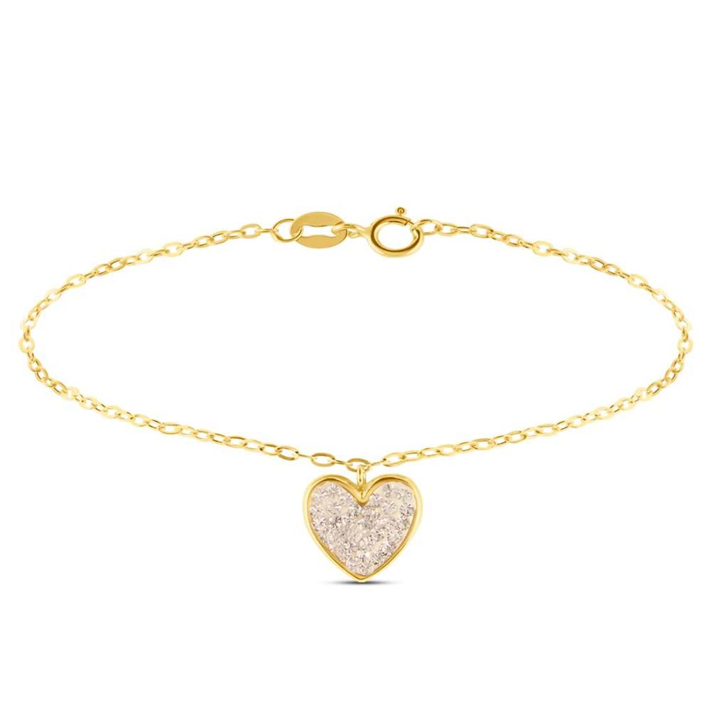 Bracciale Crystal Gold Oro Giallo Cristallo - Bracciali Love Donna | Stroili