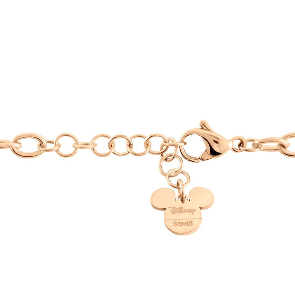 Bracciale Lady Message Acciaio Rosa Cristallo - Bracciali Donna | Stroili