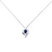 Collana Charlotte Oro Bianco Zaffiro - Collane Donna | Stroili