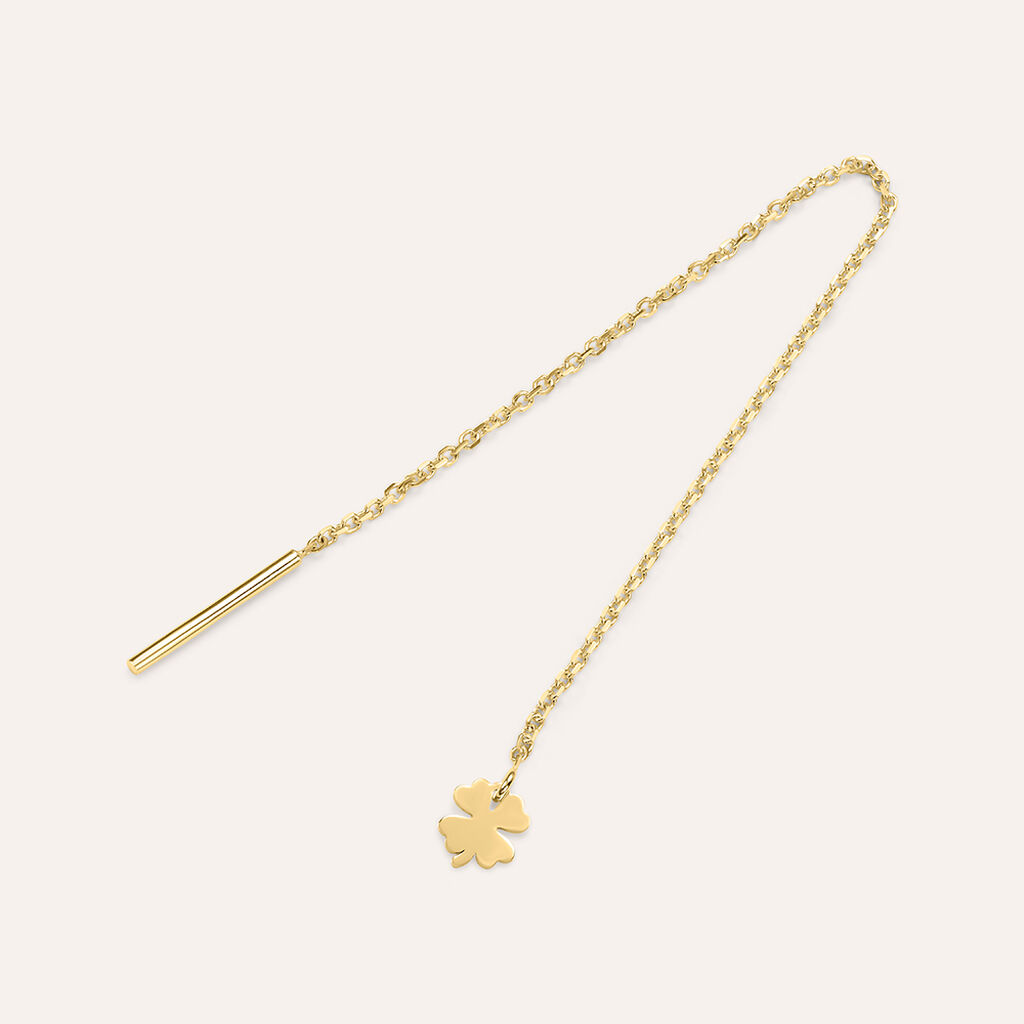 Mono Orecchino Pendente Beverly Oro Giallo