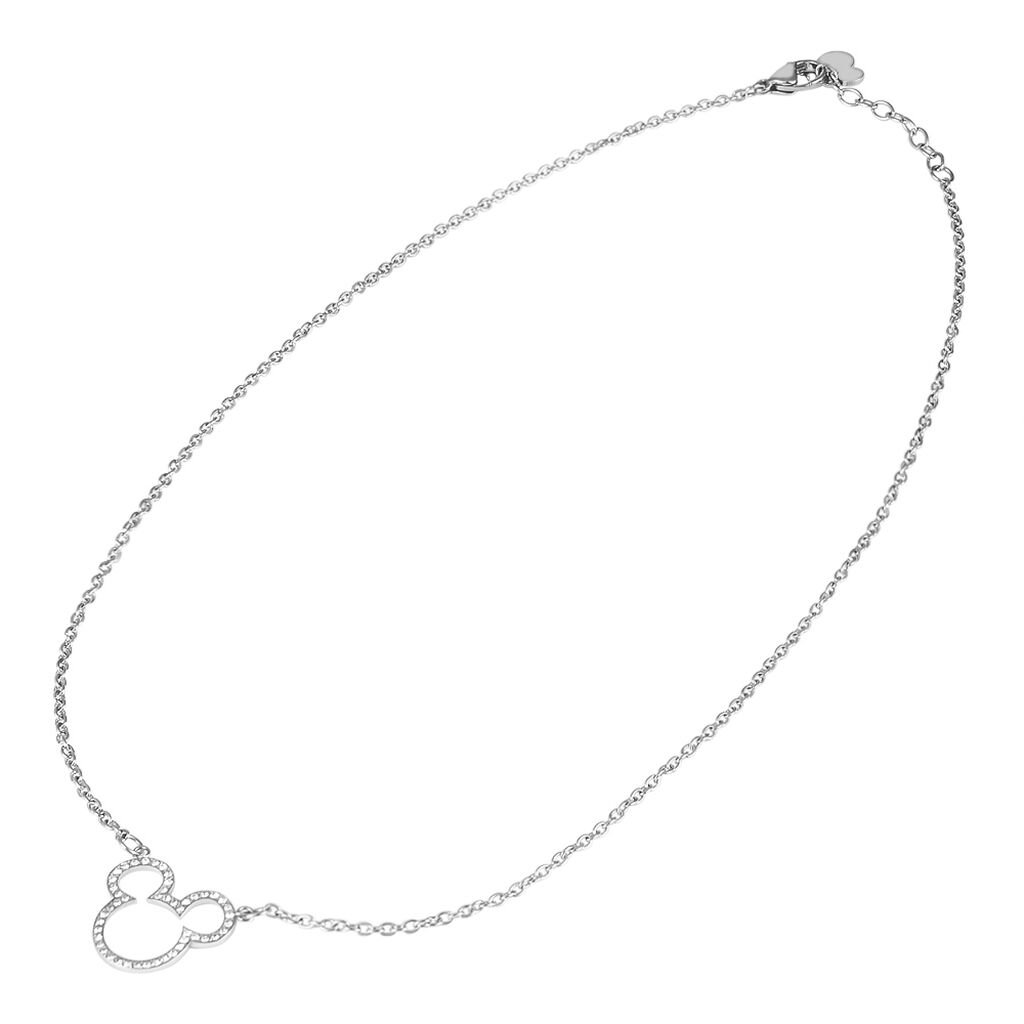 Collana Mickey Mouse & Friends Acciaio Cristallo - Collane Donna | Stroili