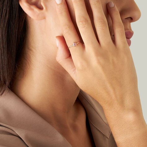 Anello Solitario Golden Dream Placcato Oro Giallo Cristallo - Anelli con Pietre Donna | Stroili