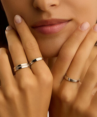 Anello Fedina Silver Collection Argento Rodiato