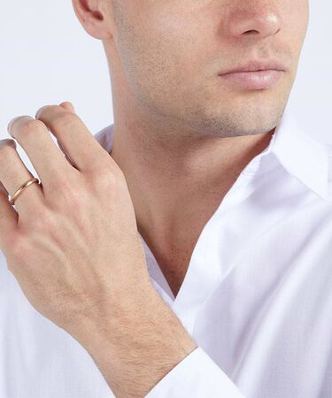 Fede Classica Leggera 3.2 mm Oro Rosa