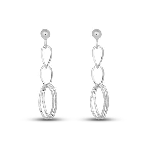 Orecchini Pendenti Isabelle Oro Bianco - Orecchini Pendenti Donna | Stroili