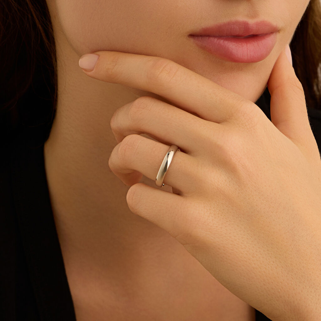 Fede Comoda Leggera 3.5 mm Oro Bianco