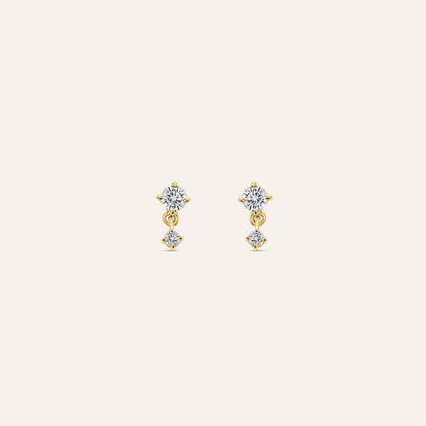 Orecchini Lobo Diamade Glam Oro Giallo Diamante Lab-Grown - Orecchini a Lobo Donna | Stroili
