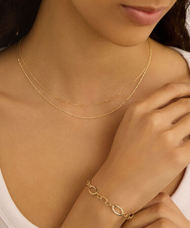 Bracciale Catena Golden Lover Oro Giallo