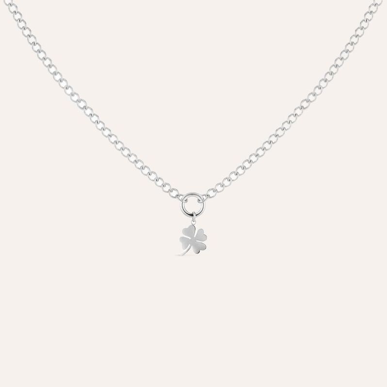 Collana Lady Code Acciaio Quadrifoglio - Collane Donna | Stroili