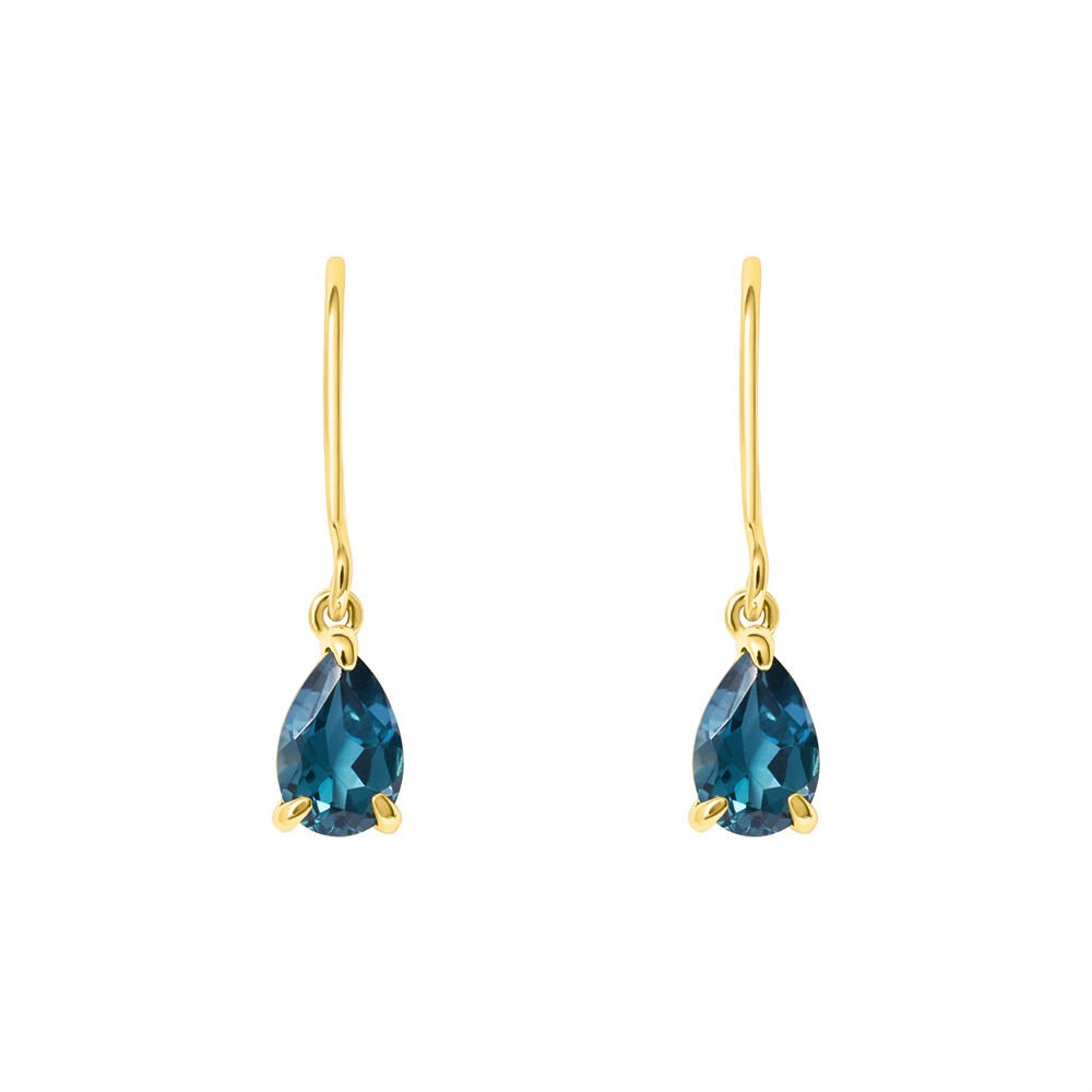 Orecchini topazio cheap azzurro stroili oro