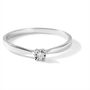 Anello Solitario Diamotion Oro Bianco Diamante