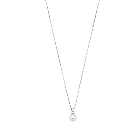 Collana Silver Pearls Argento Rodiato Perla sintentica - Collane Donna | Stroili
