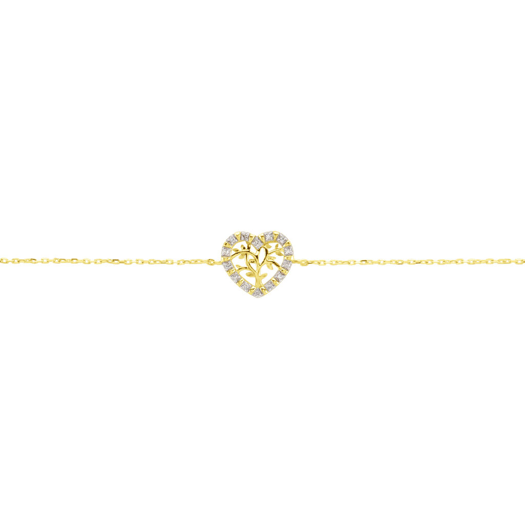 Bracciale Sophia Oro Giallo Diamante - Bracciali Donna | Stroili