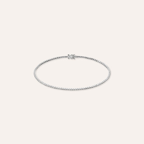 Tennis in oro bianco e diamanti 0.25 ct - Bracciali Donna | Stroili