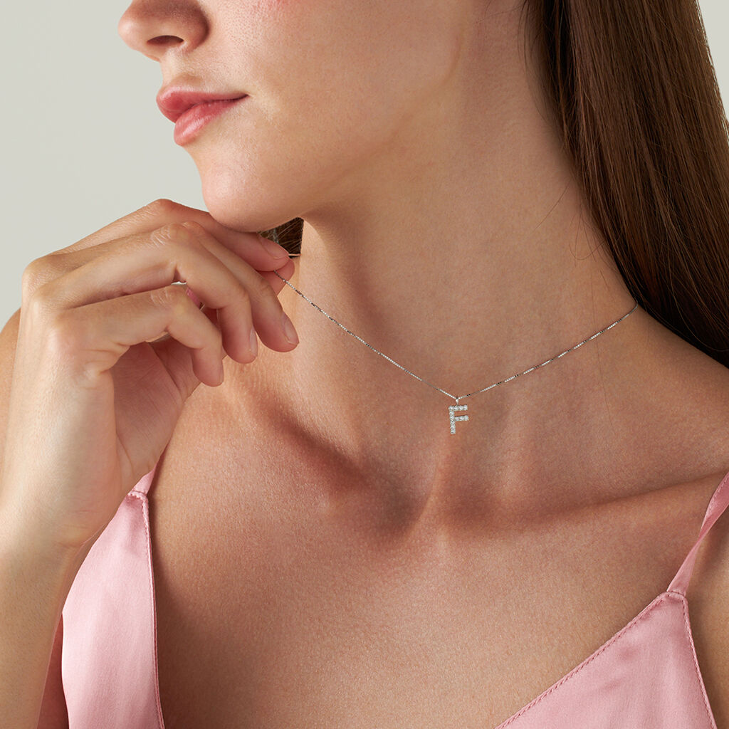 Collana Silver Moments Argento Rodiato Cubic Zirconia - Collane Donna | Stroili