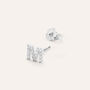 Mono Orecchino Lobo Silver Moments Argento Rodiato Cubic Zirconia