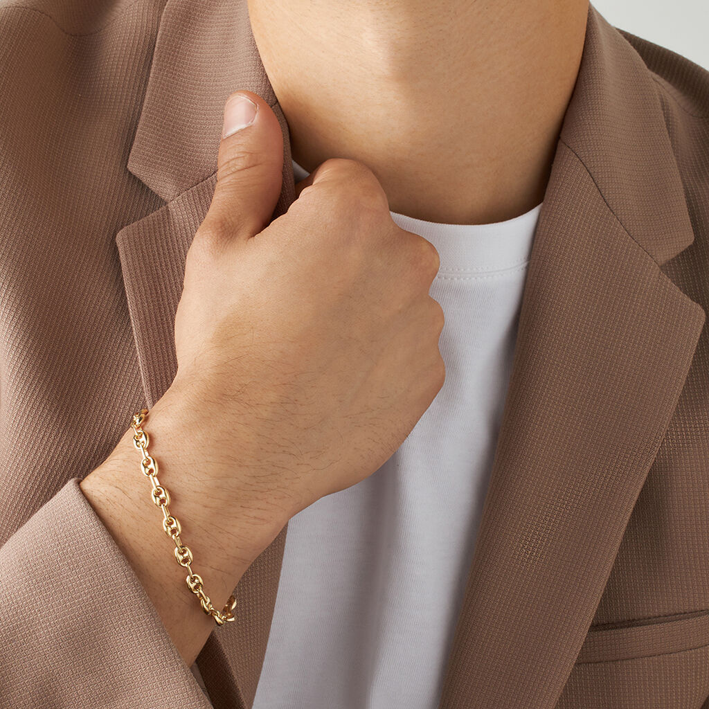 Bracciale Catena L'homme Or Oro Giallo - Bracciali Uomo | Stroili
